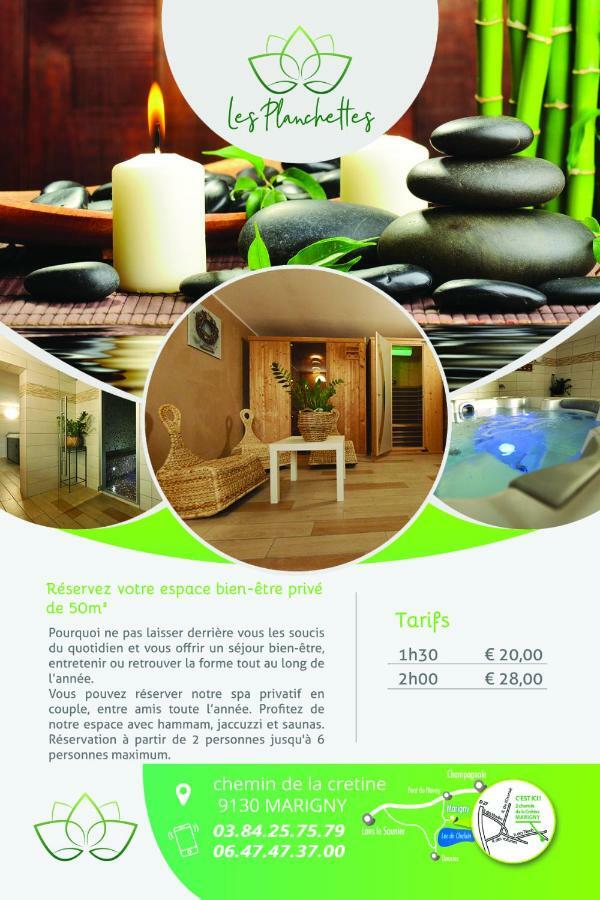 Chalet Des Planchettes Marigny (Jura) Exterior foto